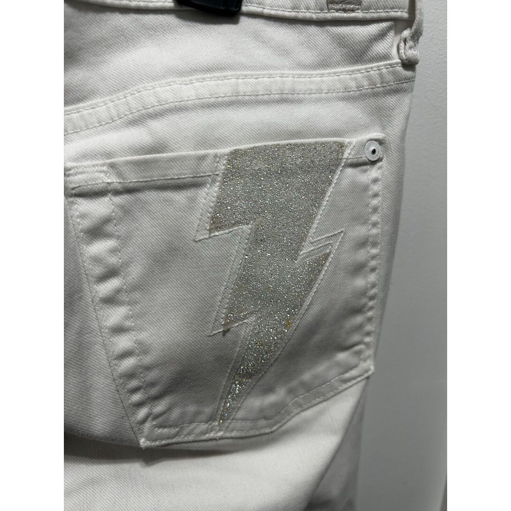 Seven 7 For All Mankind Jeans Sz 29 Straight Leg Y2K‎ Lightning Rock